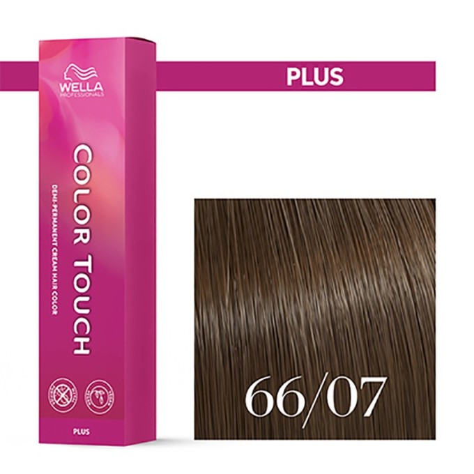 Wella Professional Color Touch Plus - plaukų dažai, 60 ml - - Intensive demi-permanent hair color