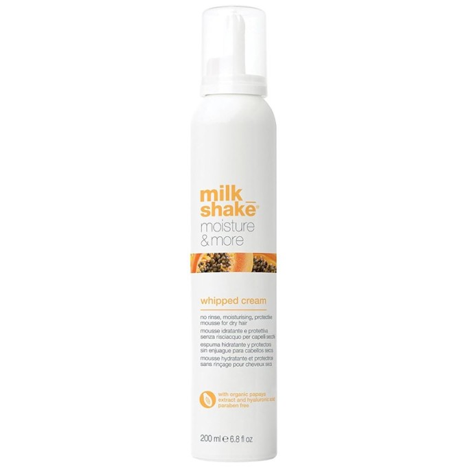 Milk_Shake Moisture & More Whipped Cream - Moisturizing leave-in hair foam 200 ml