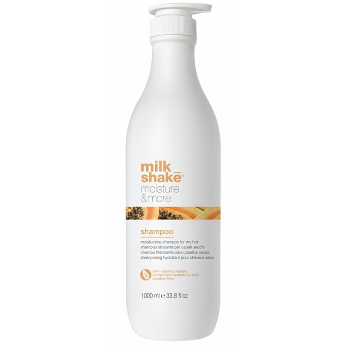 Milk_Shake Moisture & More Shampoo - Drėkinamasis šampūnas sausiems plaukams 1000 ml