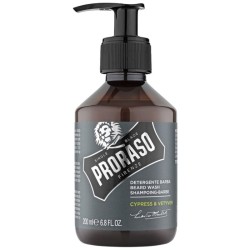 Proraso Cypress & Vetyver Beard Wash - Beard shampoo with the scent of cypress and vetiver 200 ml