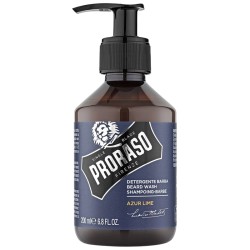 Proraso Azur Lime Beard Wash - Beard shampoo with the scent of citrus and juniper 200 ml