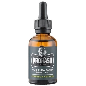 Proraso Cypress & Vetyver Beard Oil - Beard oil with cypress and vetiver 30 ml