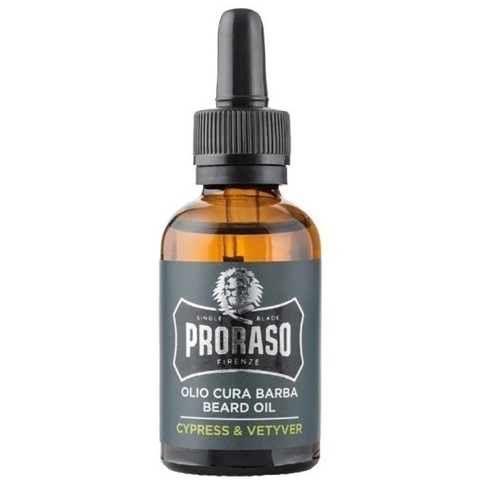 Proraso Cypress & Vetyver Beard Oil - Beard oil with cypress and vetiver 30 ml