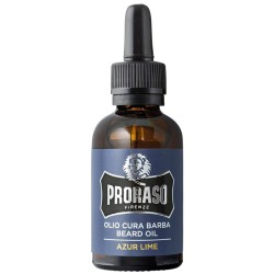 Proraso Azur Lime Beard Oil - Beard oil with Mediterranean citrus 30 ml