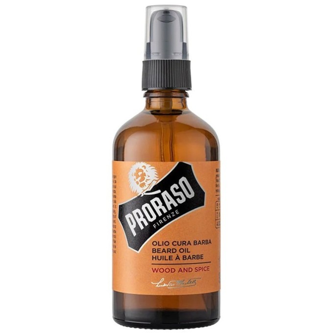 Proraso Wood & Spice Beard Oil - Beard oil with wood and spices 100 ml