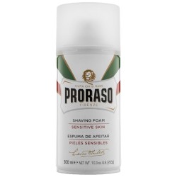 Proraso White Shaving Foam - Shaving foam for sensitive skin with green tea 300 ml