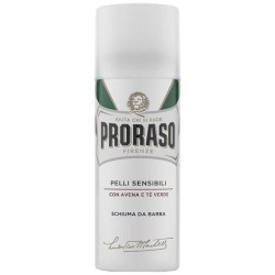 Proraso White Shaving Foam - Shaving foam for sensitive skin with green tea 50 ml