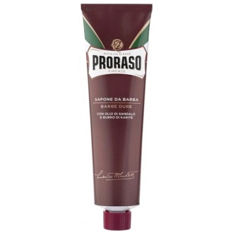 Proraso Red Shaving Soap In A Tube - Shave soap in the tube 150 ml