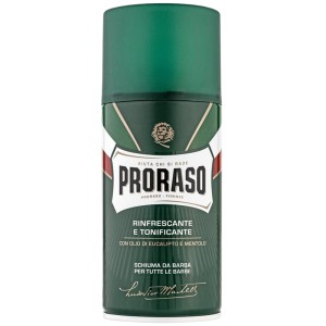 Proraso Green Shaving Foam - Refreshing shaving foam with eucalyptus 100 ml