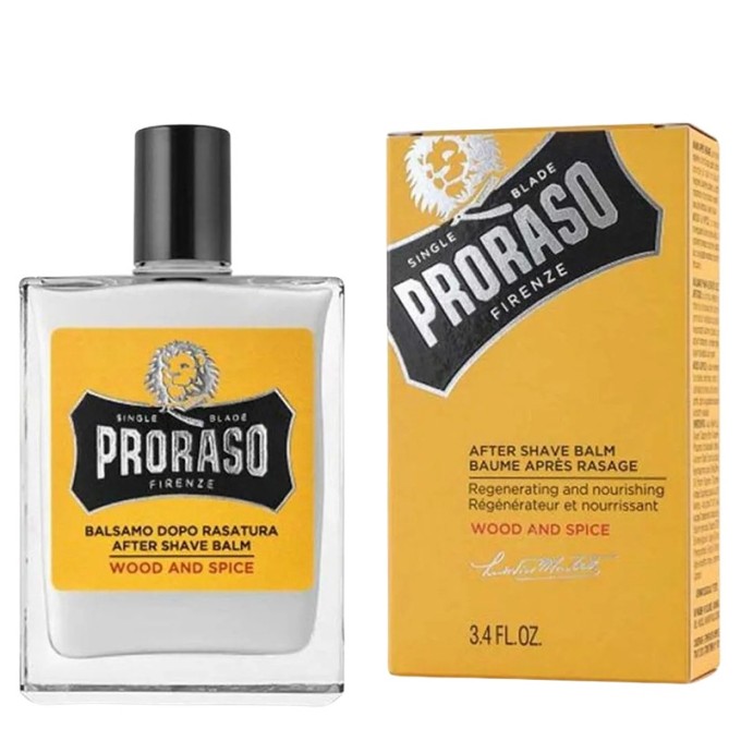 Proraso Wood & Spice After Shave Balm - After shave balm with wood and spices 100 ml