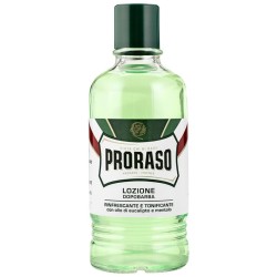 Proraso Green After Shave Lotion - Refreshing aftershave with eucalyptus 400 ml
