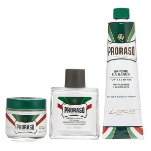 Proraso Green Shaving Set - Classic gift set for shaving 350 ml