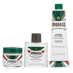 Proraso Green Shaving Set - Classic gift set for shaving 350 ml