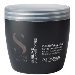 Alfaparf Milano Semi Di Lino Sublime Detoxifying Mud - Drėkinamasis valomasis kremas visų tipų