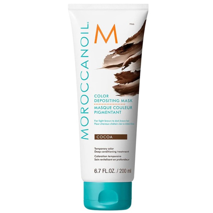 Moroccanoil Color Depositing Mask - spalvą suteikianti kaukė, 200 ml - Cocoa
