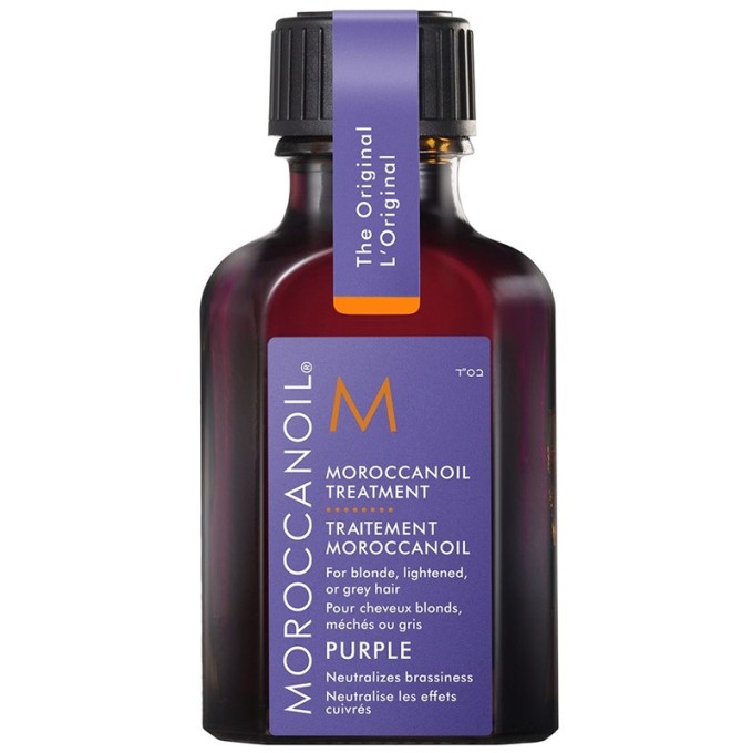 Moroccanoil Purple Treatment - Nourishing oil for blonde and gray hair 25 ml