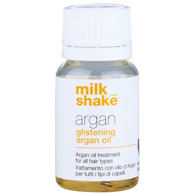 Milk Shake Argan Glistening Argan Oil - Arganový olej pro všechny typy vlasů 10 ml