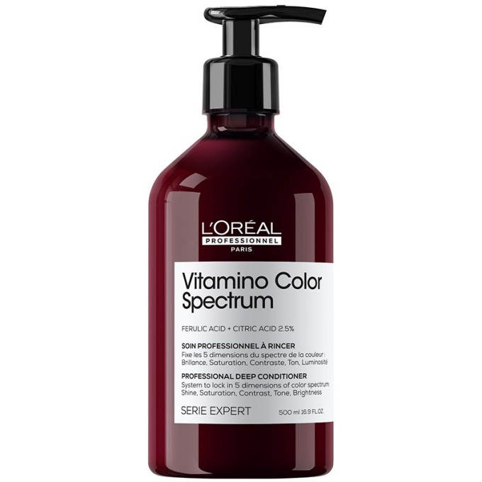 L´Oréal Professionnel Vitamino Color Spectrum Professional Conditioner - No-rinse serum for colored