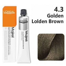 L´Oréal Professionnel Permanent hair color Majirel 4.3