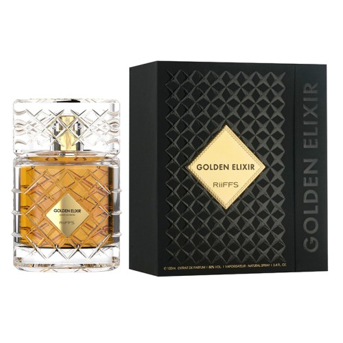Riiffs Perfumes Golden Elixir Parfum unisex kvepalai, 100 ml