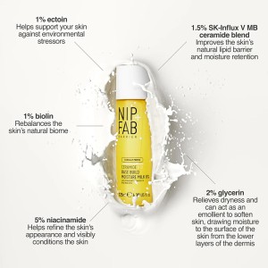 NIP + FAB NIP+FAB CERAMIDE FIX Base Build Moisture Milk 8% - veido losjonas, 125 ml 2