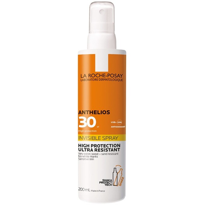 La Roche-Posay Anthelios Invisible Spray Ultra Resistant SPF 30 - Sunscreen spray for sensitive