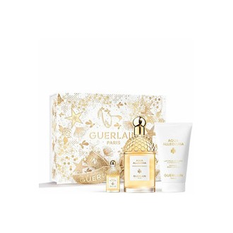 Guerlain Aqua Allegoria Mandarine Basilic Gift Set EDT 125ml, Body Lotion 75ml and Mini EDT 7.5ml