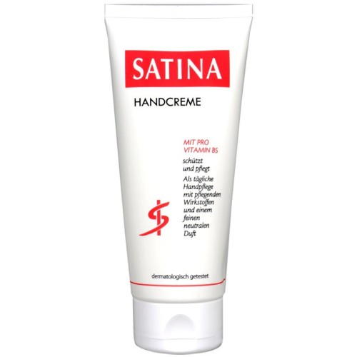 Satina Hand Cream - rankų kremas su vitaminu B5, 100 ml