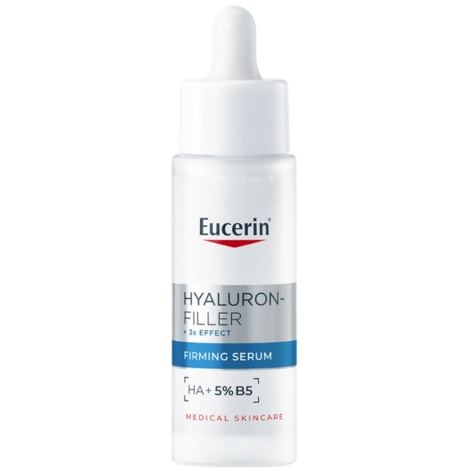 Eucerin Hyaluron-Filler + 3x Effect Firming Serum - stangrinamasis odos serumas, 30 ml