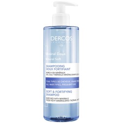 Vichy Dercos - Gentle and restorative mineral shampoo for frequent washing 400 ml