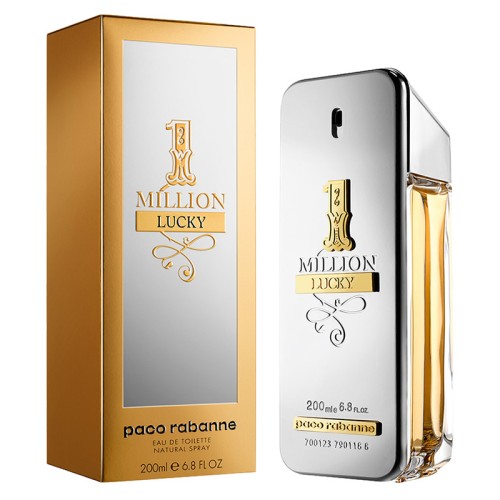 Paco Rabanne 1 Million Lucky EDT 200ml kvepalai vyrams