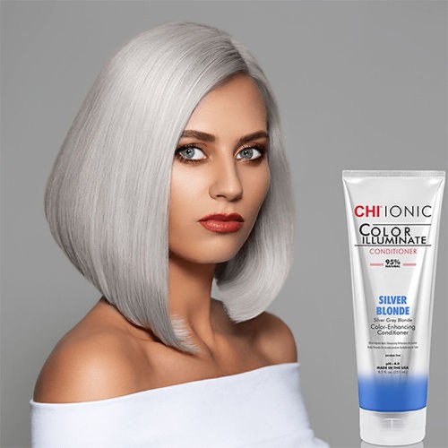 Farouk Systems CHI Ionic Color Illuminate Conditioner - Conditioner 251 ml Silver Blonde