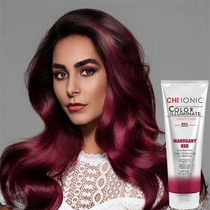 Farouk Systems CHI Ionic Color Illuminate Conditioner 251 ml Mahogany Red 2