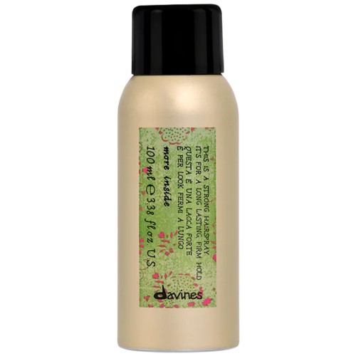 Davines More Inside Strong Hairspray - stiprus plaukų lakas, 100 ml