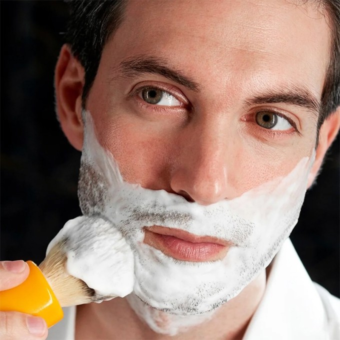 Acqua di Parma Barbiere Soft Shaving Cream for Brush - skutimosi kremas vyrams, 125.0g