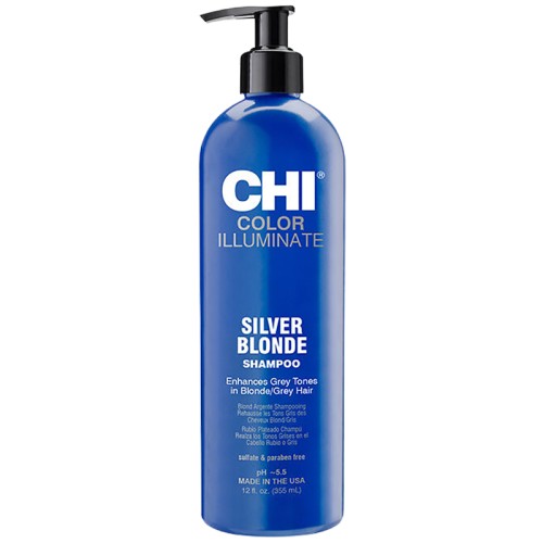 Farouk Systems Color Illuminate Silver Blonde Blue Shampoo 355 ml