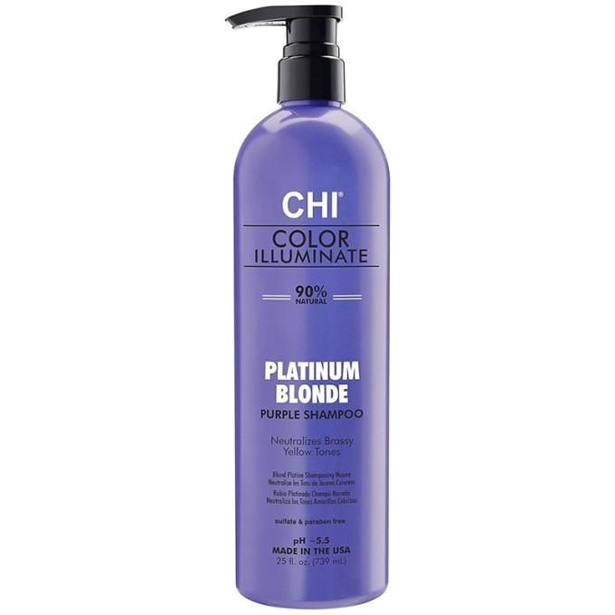 Farouk Systems Color Illuminate Platinum Blonde Purple Shampoo - Rozjasňující šampon pro platinově