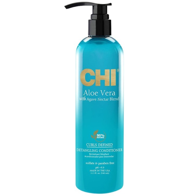Farouk Systems Aloe Vera Curls Defined Detangling Conditioner 340 ml