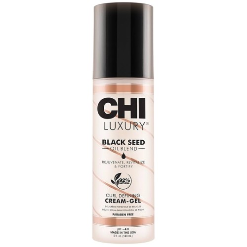 Farouk Systems CHI Luxury Black Seed Oil Curl Defining Cream-Gel - Gel cream after wave support 148