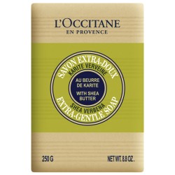 L´occitane Extra-Gentle Soap Shea Verbena - Solid soap with shea butter and verbena 250 g