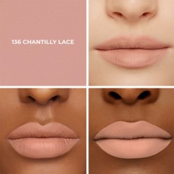 Laura Mercier Caviar Smoothing Matte Lipstick - matiniai lūpų dažai, 3,8 g - 136 Chantilly Lace