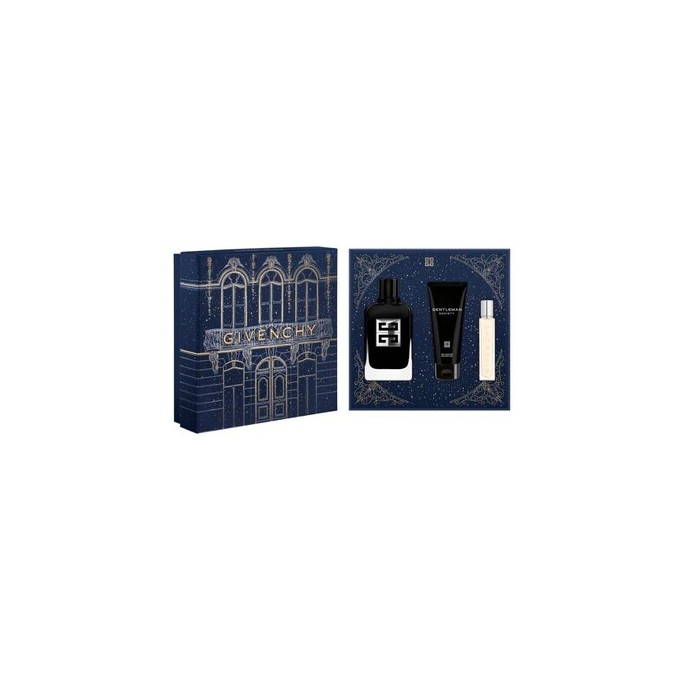Givenchy Gentleman Society Gift Set - dovanų rinkinys - EDP 100 ml, dušo želė 75 ml
