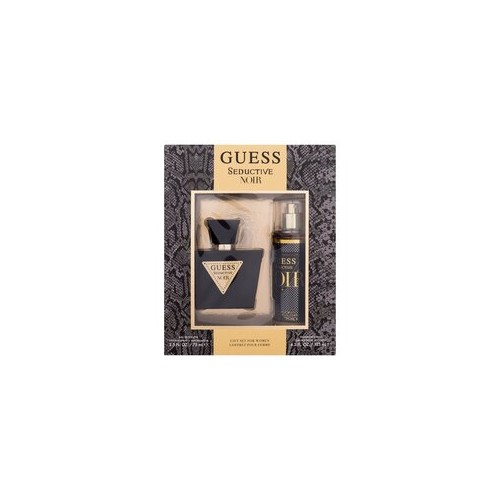 Guess Seductive Noir Gift set EDT 75 ml and body spray 125 ml 75ml