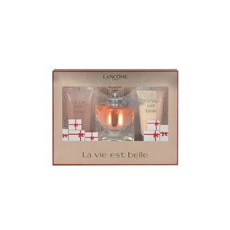 Lancome La Vie Est Belle Gift Set EDP 30 ml, shower gel La Vie Est Belle 50 ml and body lotion La