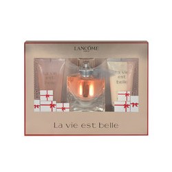 Lancome La Vie Est Belle Gift Set EDP 30 ml, shower gel La Vie Est Belle 50 ml and body lotion La