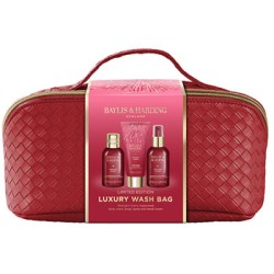 Baylis & Harding Midnight Cherry Set with Cosmetic Bag - dovanų rinkinys kosmetinėje