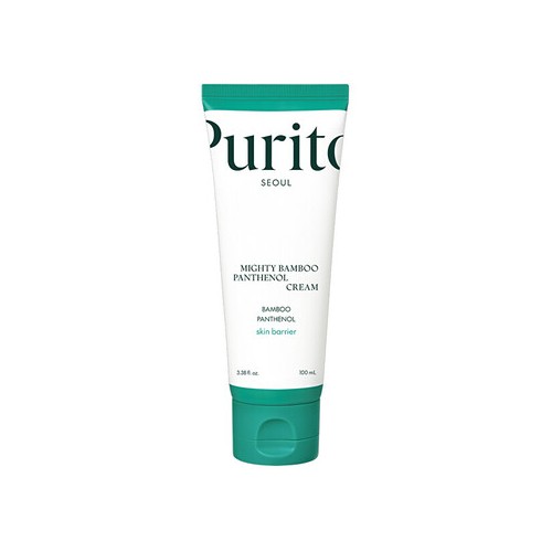 Purito Mighty Bamboo Panthenol Cream - Drėkinantis odos kremas 100ml