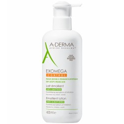 A-Derma Exomega Control Emollient Lotion - Body Lotion 400 ml