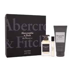 Abercrombie & Fitch Authentic Gift Set EDT 100 ml, Shower Gel 200 ml a mini EDT 15 ml 100ml