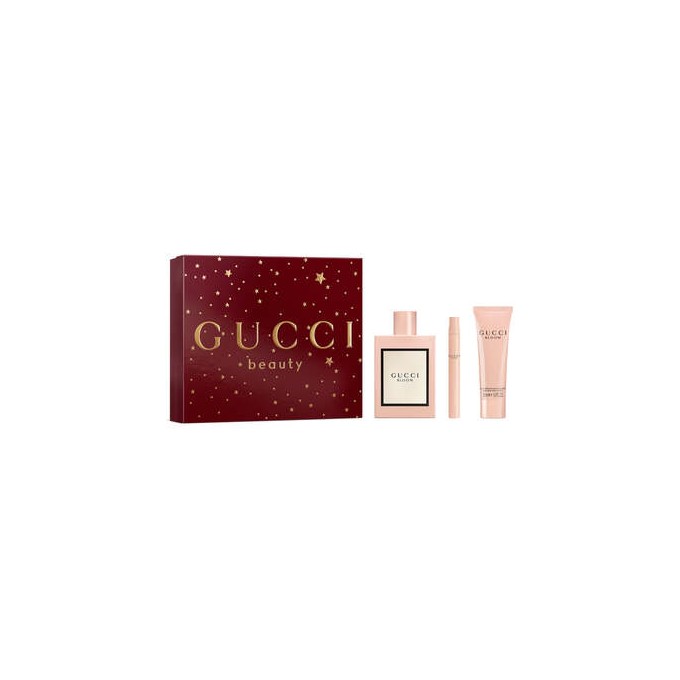 Gucci Beauty Bloom Dárková sada EDP 100 ml, tělové mléko 50 ml a miniaturka 10 ml 100ml